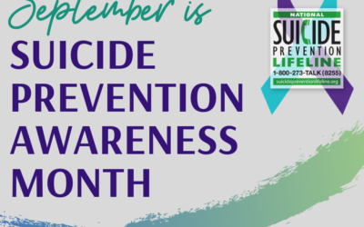 September is Suicide Prevention Awareness Month